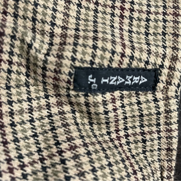 Vintage Armani Plaid Skirt